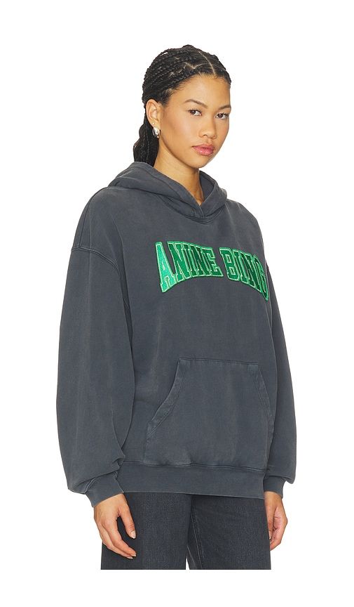 Harvey Sweatshirt in Black. - size L (also in M, S, XS) - ANINE BING - Modalova