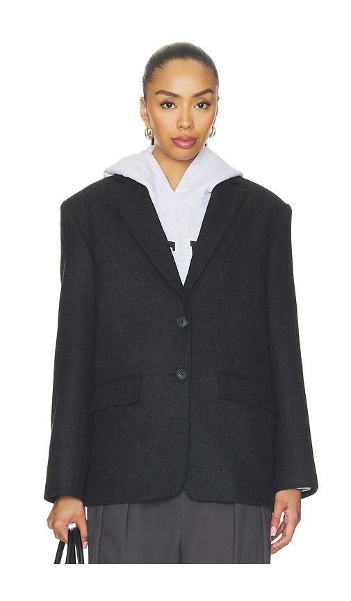 Quinn Blazer in Black. - size 32 (also in 34, 36, 38, 40, 42) - ANINE BING - Modalova