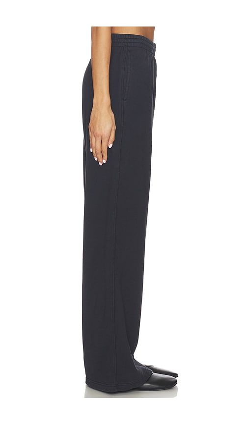 Kacey Sweatpant Monogram in Black. - size L (also in S) - ANINE BING - Modalova