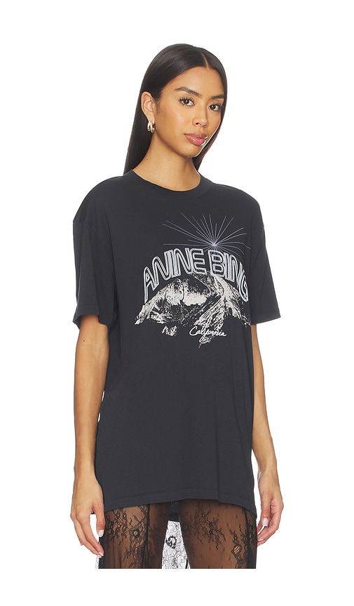 Walker Tee California in Black. - size S (also in XS) - ANINE BING - Modalova