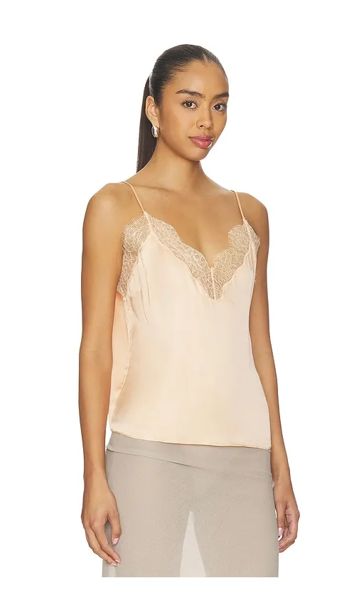 Mael Camisole in Blush. - size L (also in M, S, XS) - ANINE BING - Modalova