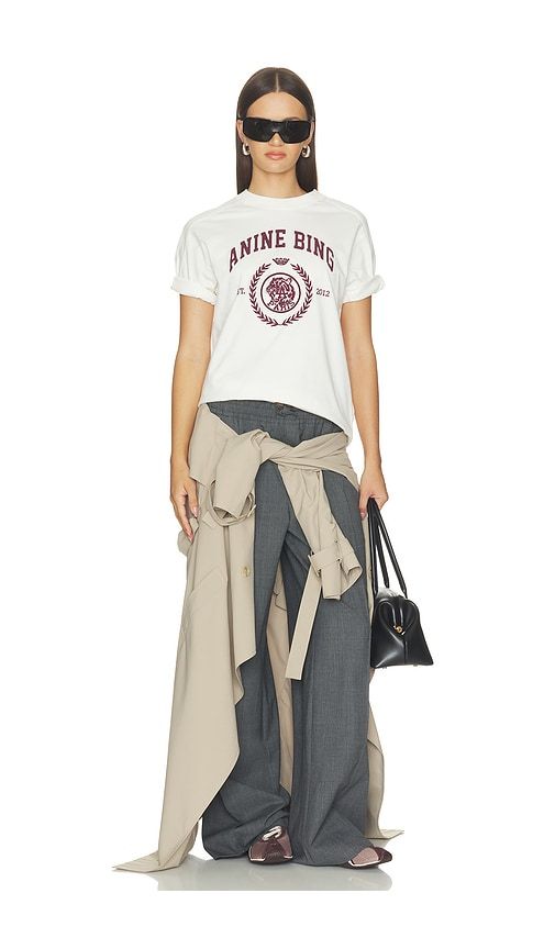 COLLEGE T-SHIRT JAYLIN in . Größe L. Also in M, S, XS - ANINE BING - Modalova