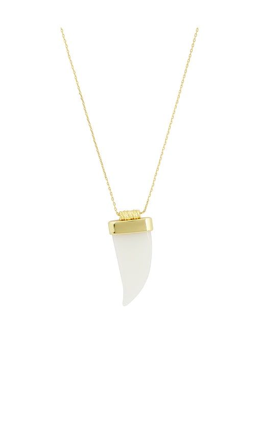 Jaws Big Wave Necklace in Metallic - ANNI LU - Modalova