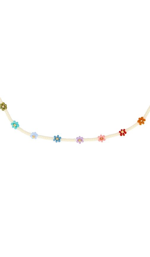 Flower Power Necklace in Metallic - ANNI LU - Modalova