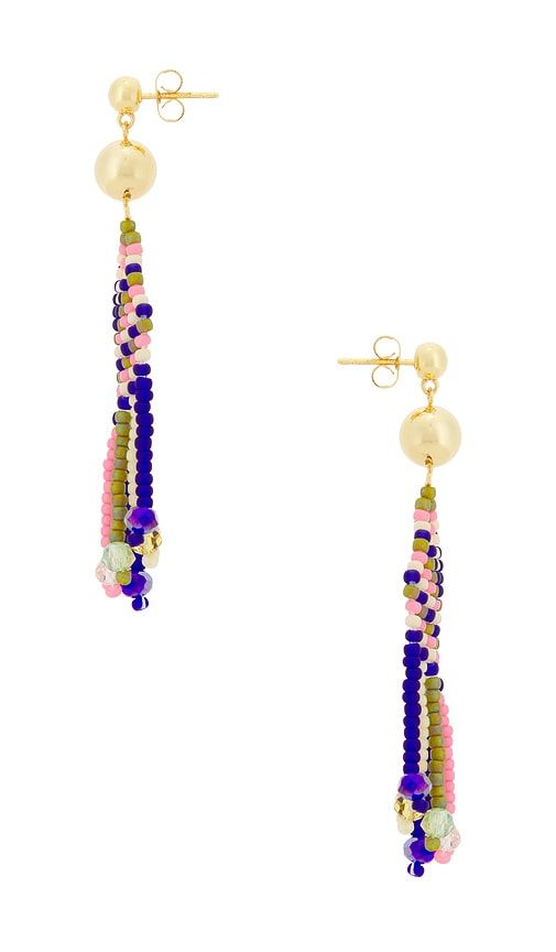 ANNI LU Dakota Earrings in Blue - ANNI LU - Modalova