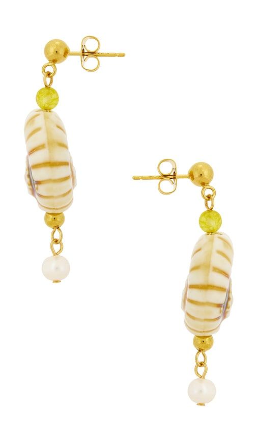 ANNI LU Seaside Earring in Cream - ANNI LU - Modalova