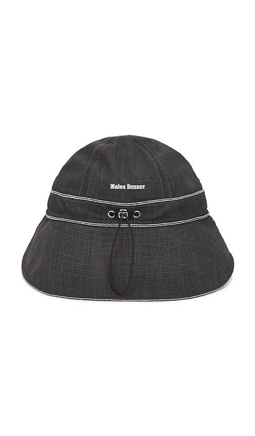 Bucket Hat in Charcoal - adidas by Wales Bonner - Modalova