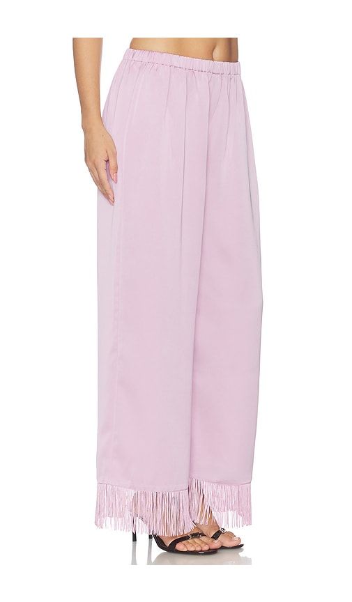 X REVOLVE Blair Fringe Pants in Purple. - size L (also in M, S, XS) - Artless - Modalova