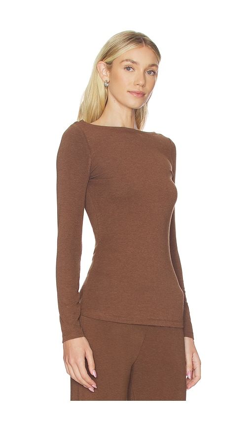 X REVOLVE Lane Boatneck Top in Brown. - size S (also in XS) - Artless - Modalova
