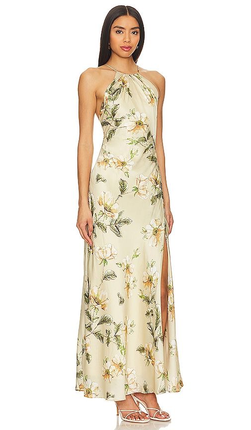 Elynor Dress in Metallic Gold. - size L (also in S) - ASTR the Label - Modalova