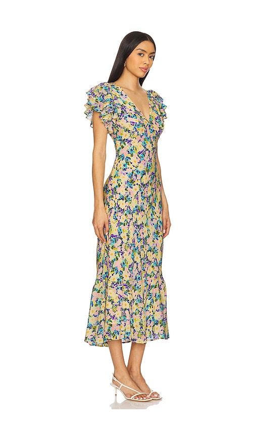 Celestine Dress in Yellow. - size S (also in XS) - ASTR the Label - Modalova