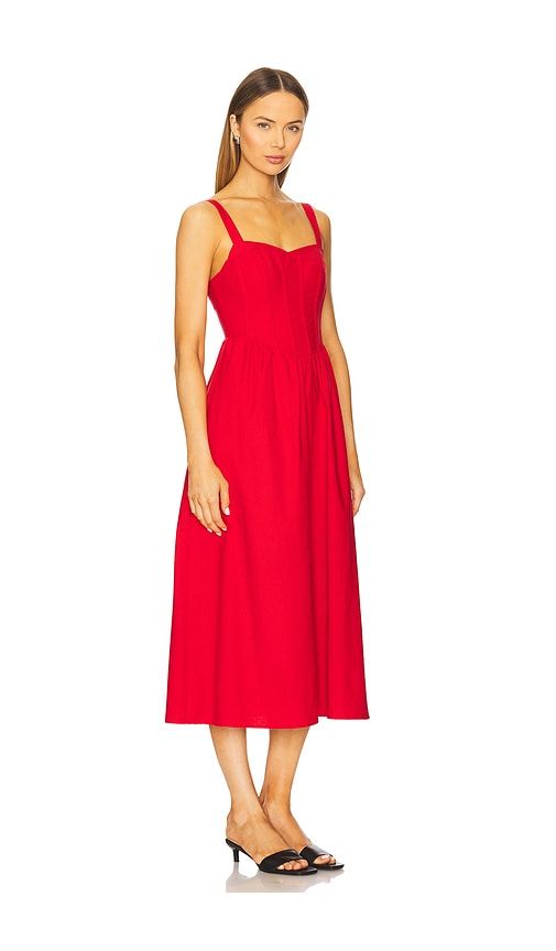 Structured Linen Dress in . - size L (also in XS) - ASTR the Label - Modalova