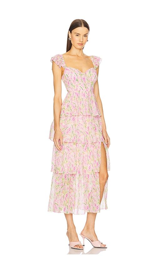 Midsummer Dress in Pink. - size L (also in M, S) - ASTR the Label - Modalova