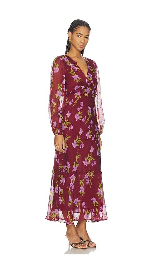 Calantha Dress in Wine. - size S (also in XS) - ASTR the Label - Modalova