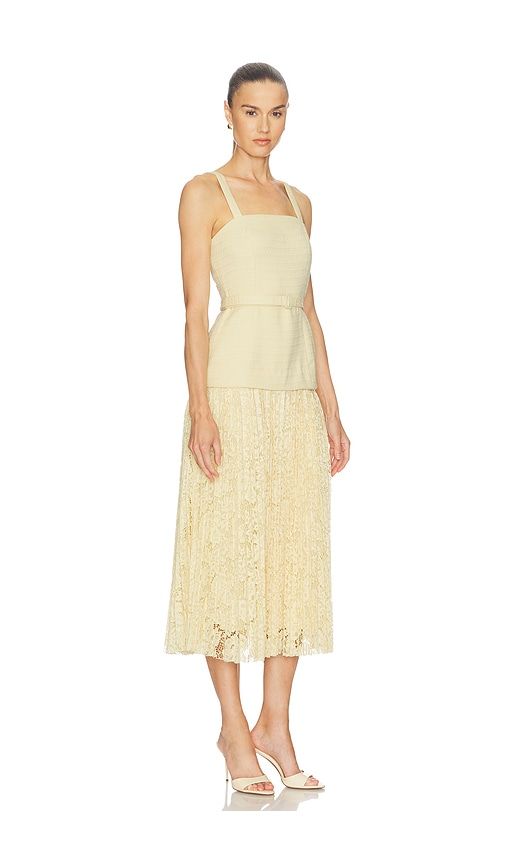 Caitlin Dress in Lemon. - size L (also in S, XL, XS) - ASTR the Label - Modalova
