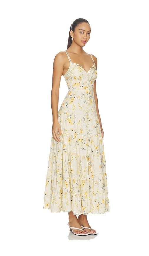 Tazia Dress in Yellow. - size L (also in M, S) - ASTR the Label - Modalova