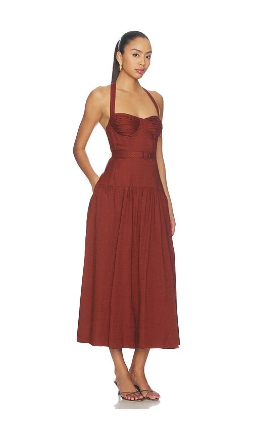 Katinka Dress in Brown. - size L (also in M, S) - ASTR the Label - Modalova