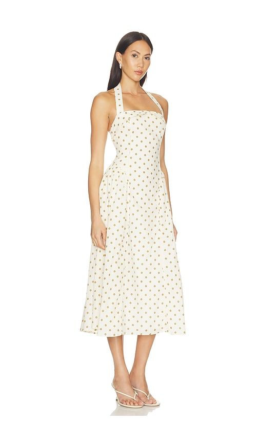 Marianna Dress in Cream. - size L (also in M, S) - ASTR the Label - Modalova