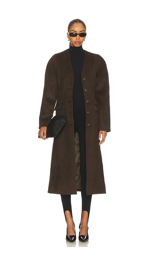 Glorimar Coat in Brown. - size S (also in XS) - ASTR the Label - Modalova