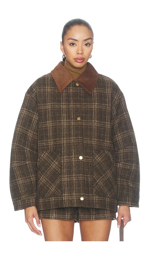 Shae Jacket in Brown. - size XS (also in S, M, L) - ASTR the Label - Modalova