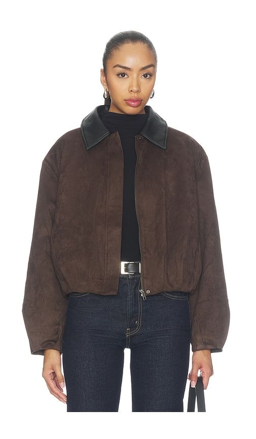 Raevin Jacket in Brown. - size XS (also in S, M, L, XL) - ASTR the Label - Modalova
