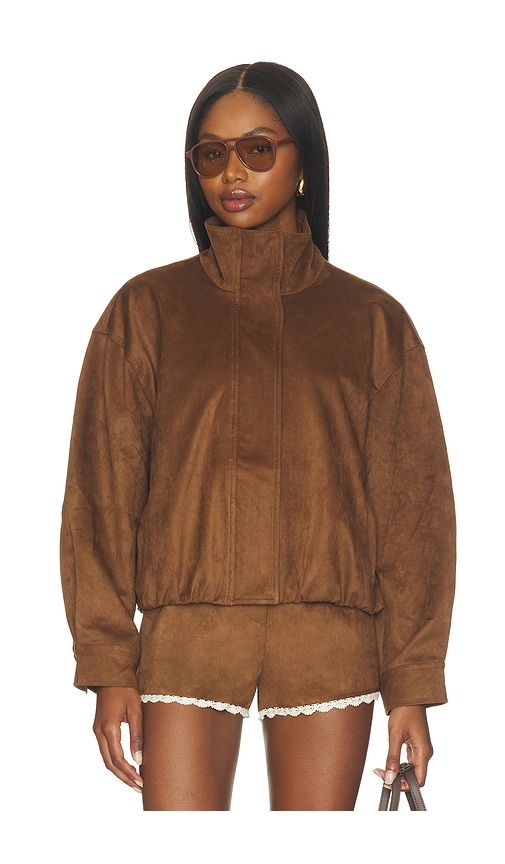 Cooper Jacket in Brown. - size L (also in M, S, XL, XS) - ASTR the Label - Modalova
