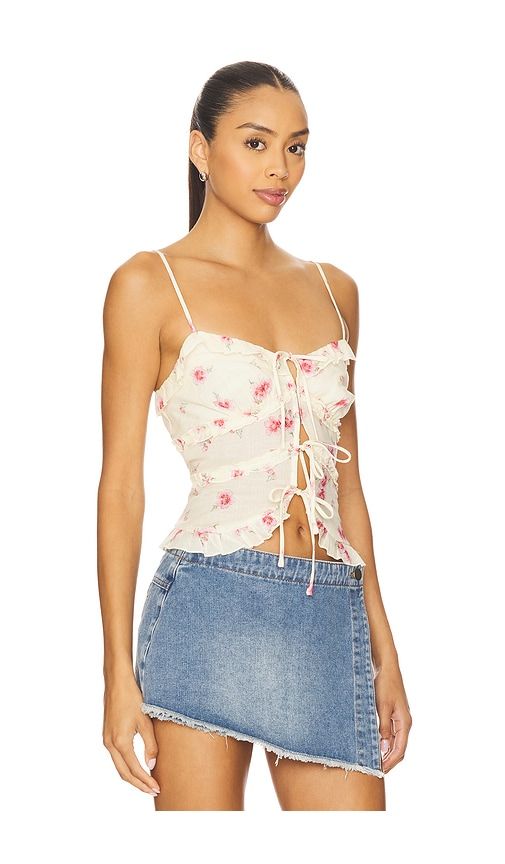 Islah Top in Ivory. - size L (also in M) - ASTR the Label - Modalova