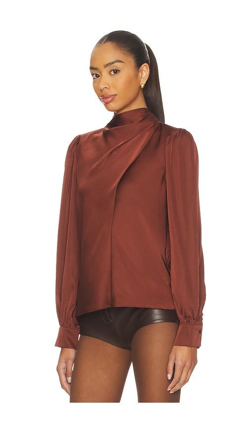 Ivonne Top in Brown. - size M (also in S, XS) - ASTR the Label - Modalova