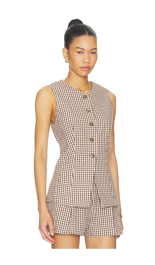 Karan Vest in Brown. - size S (also in XS) - ASTR the Label - Modalova