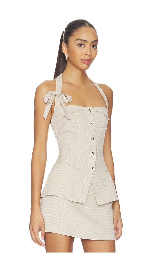 Cithara Top in Tan. - size L (also in M, S, XL, XS) - ASTR the Label - Modalova