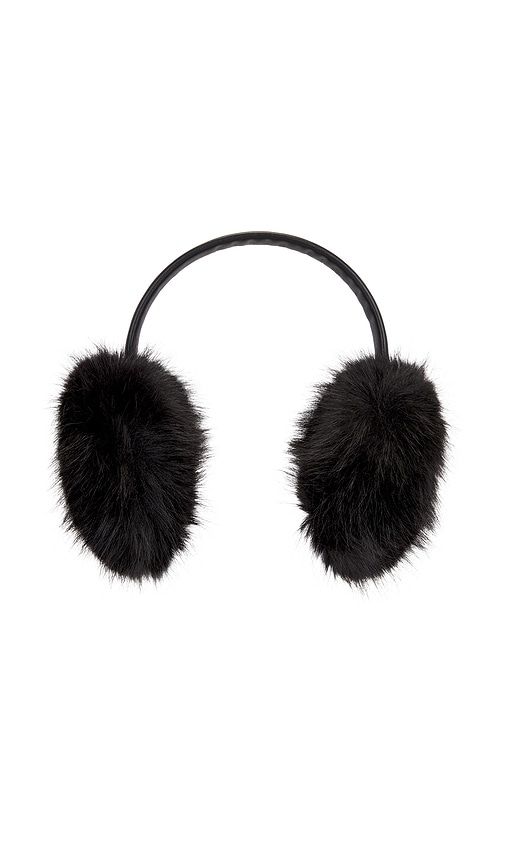 Esme Sable Earmuffs in Black - Apparis - Modalova