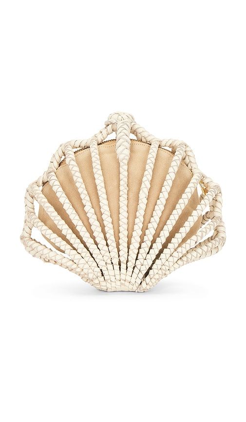 Oskola Leather Clutch in - Aranaz - Modalova