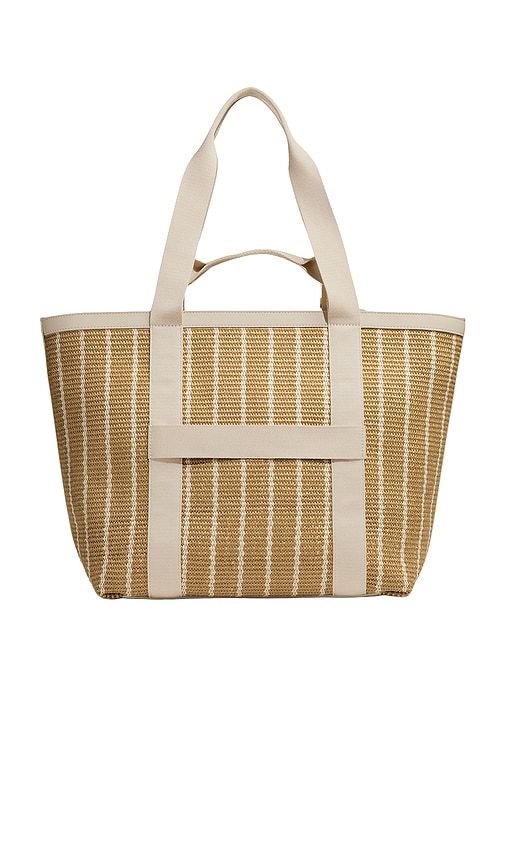 Away Riviera Straw Tote in Tan - Away - Modalova