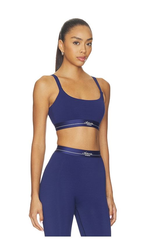 Wide Strap Sports Bra in Ocean Cavern. - size M (also in S, XS) - Astoria - Modalova