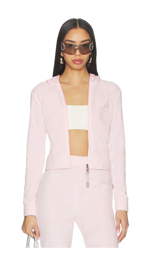Bitchy Track Jacket in Pink. - size L (also in M, S, XS) - AREA - Modalova