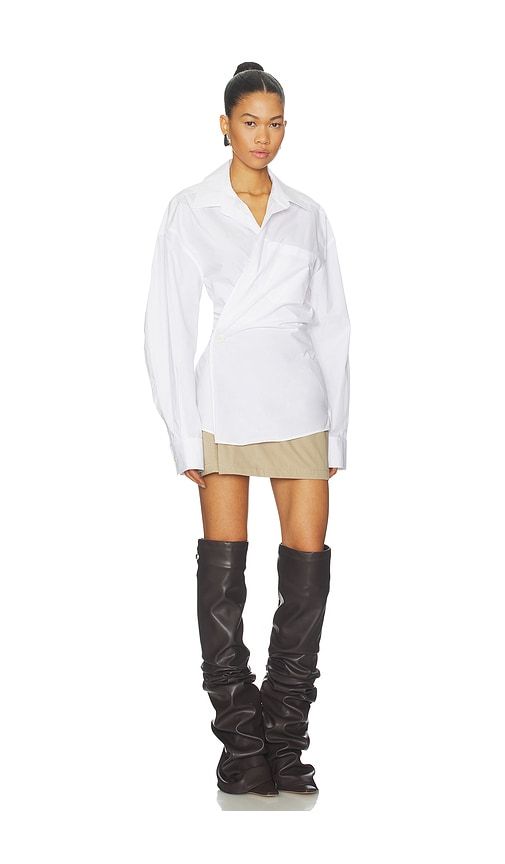 Pre-Styled Mini Wrap Dress in . - size 0 (also in 4) - Alexander Wang - Modalova