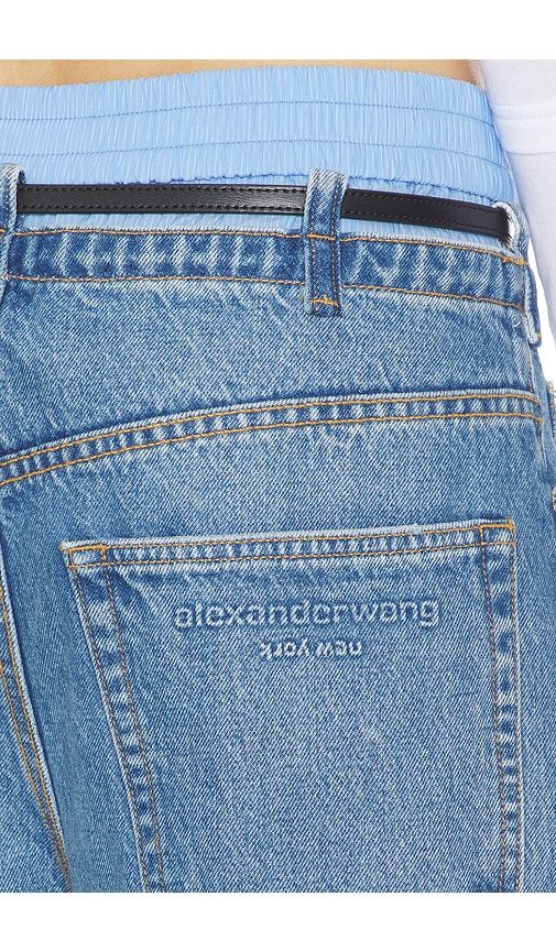JEANS PRESTYLE BLOW UP WITH LEATHER BELT AND BOXER in . Größe 25. Also in 26 - Alexander Wang - Modalova