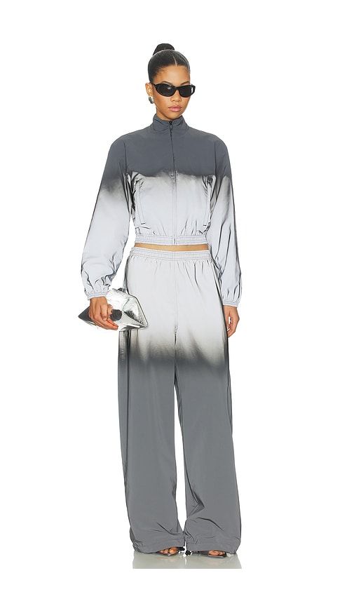 Reflective Shrunken Track Jacket in ,. Size S. Also in XS - Alexander Wang - Modalova