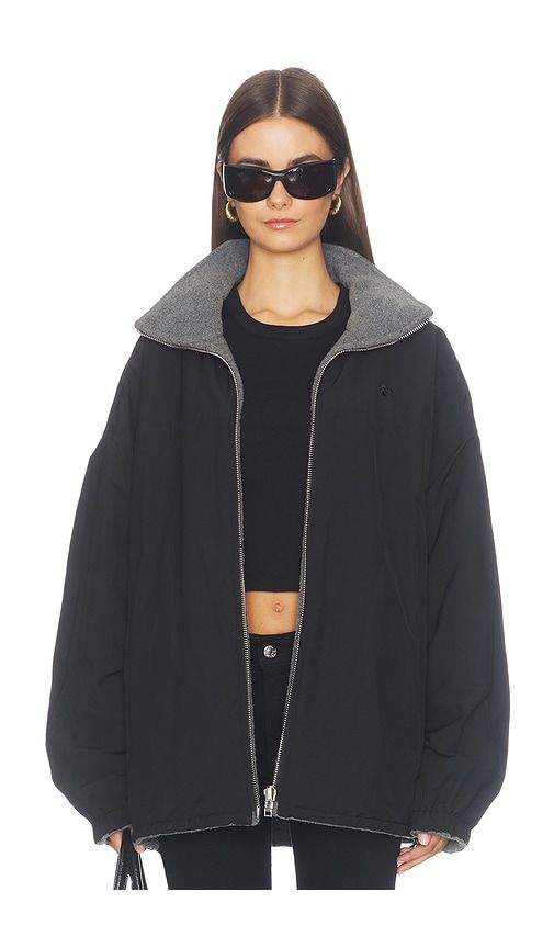 Reversible Funnel Track Jacket with Fleece Lining in . - size L (also in M, XS) - Alexander Wang - Modalova
