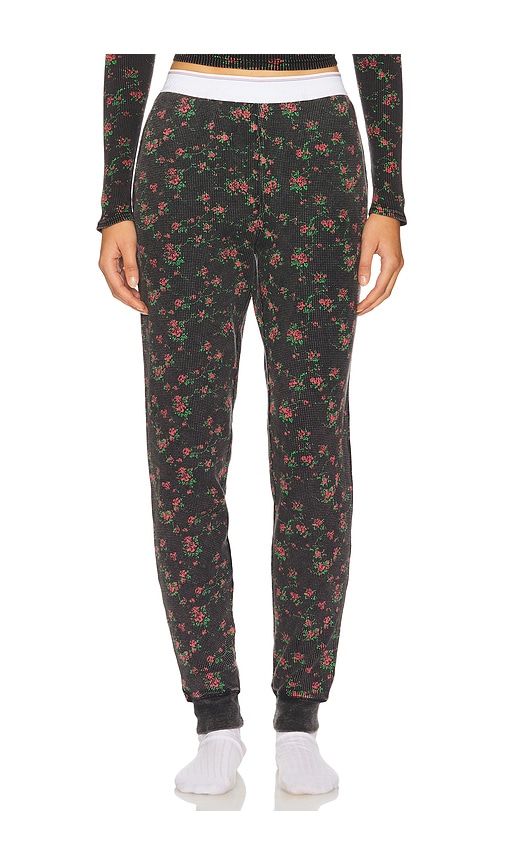 Waffle Jogger Pant in Black. - size S (also in XS) - Alexander Wang - Modalova