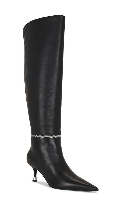 Akilia Zip Slouch Leather Boot in . - size 36 (also in 37, 38, 39, 40) - Alexander Wang - Modalova