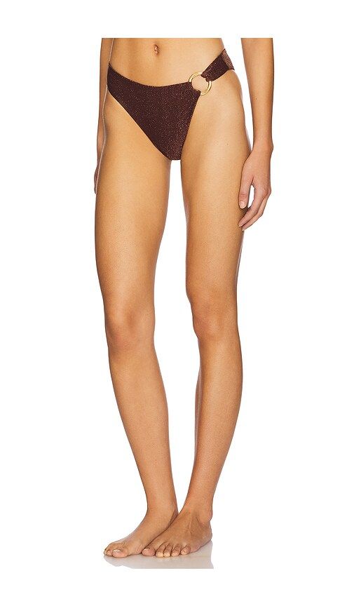 Acapulco Bikini Bottom in Brown. - size XS (also in XXL) - Away That Day - Modalova