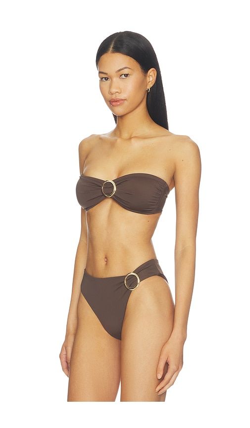 Cayman Island Bikini Top in Brown. - size L (also in M, S, XL) - Away That Day - Modalova