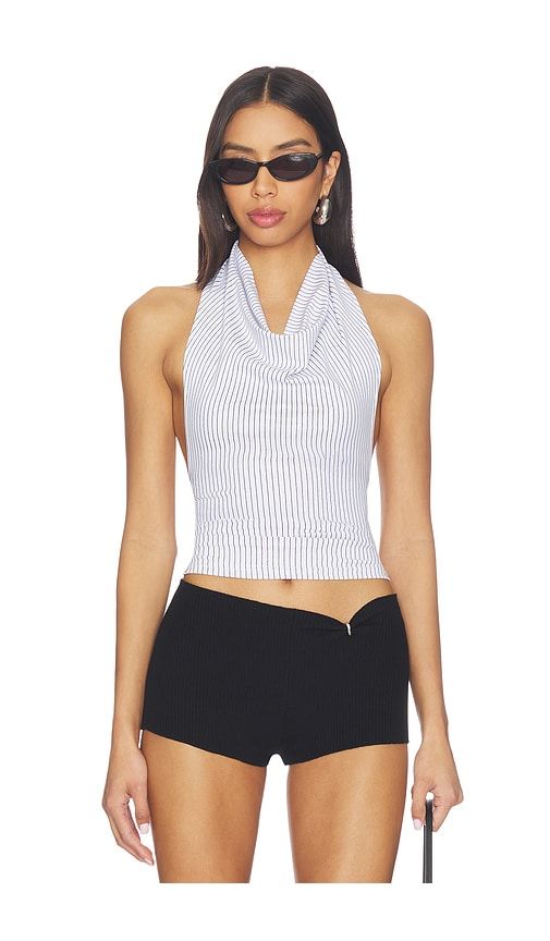 Cadence Top in White. - size L (also in M, S, XL, XS) - Amelie Teje - Modalova