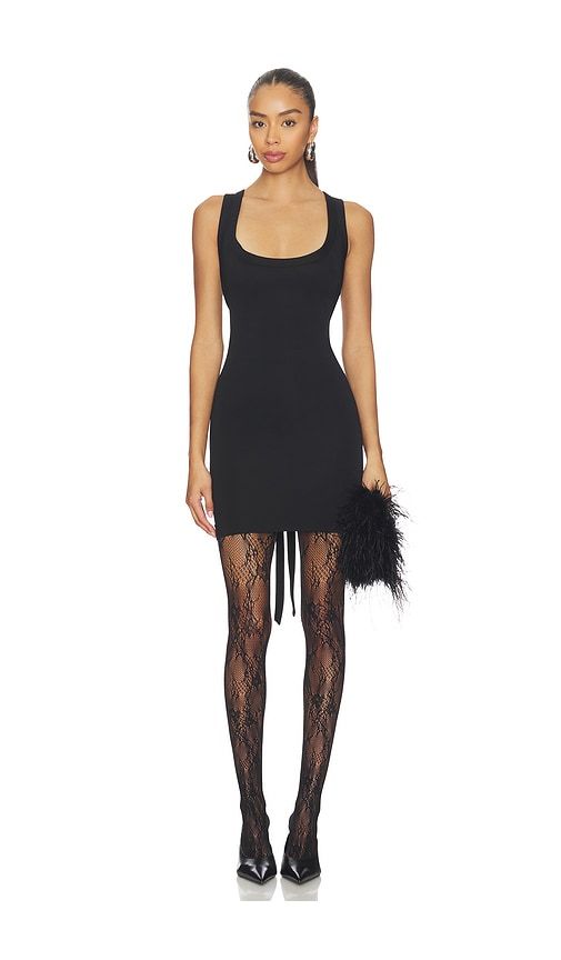 Belted Mini Dress in . - size 36 (also in 38, 44) - THE ATTICO - Modalova