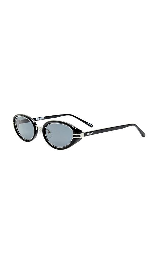 Oval Sunglasses in Black - THE ATTICO - Modalova