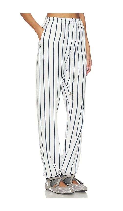 Striped Pant in White,Blue. - size 36 (also in 38, 40, 42) - THE ATTICO - Modalova