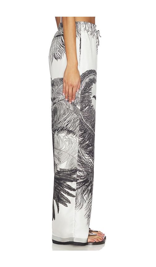 Feather Print Pant in & . - size 36 (also in 40, 42) - THE ATTICO - Modalova