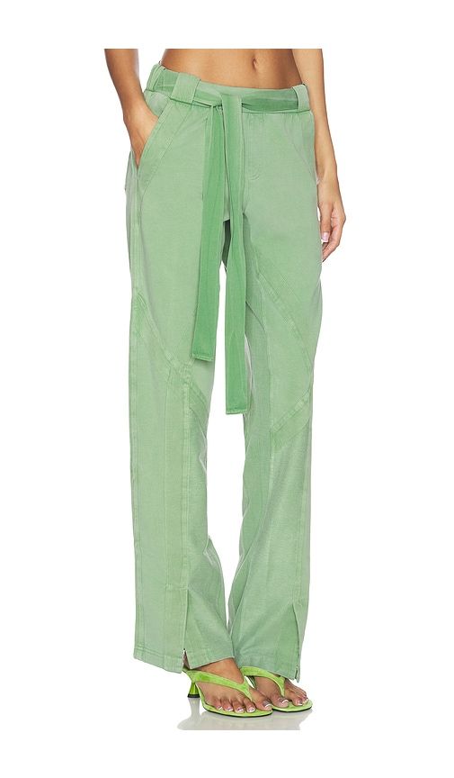 Long Sweatpant in Green. - size 38 (also in 40) - THE ATTICO - Modalova