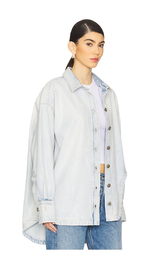 Blouson Top in Blue. - size 38 (also in 44) - THE ATTICO - Modalova